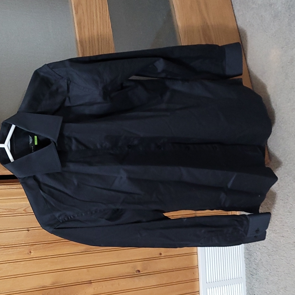 Black dress shirt